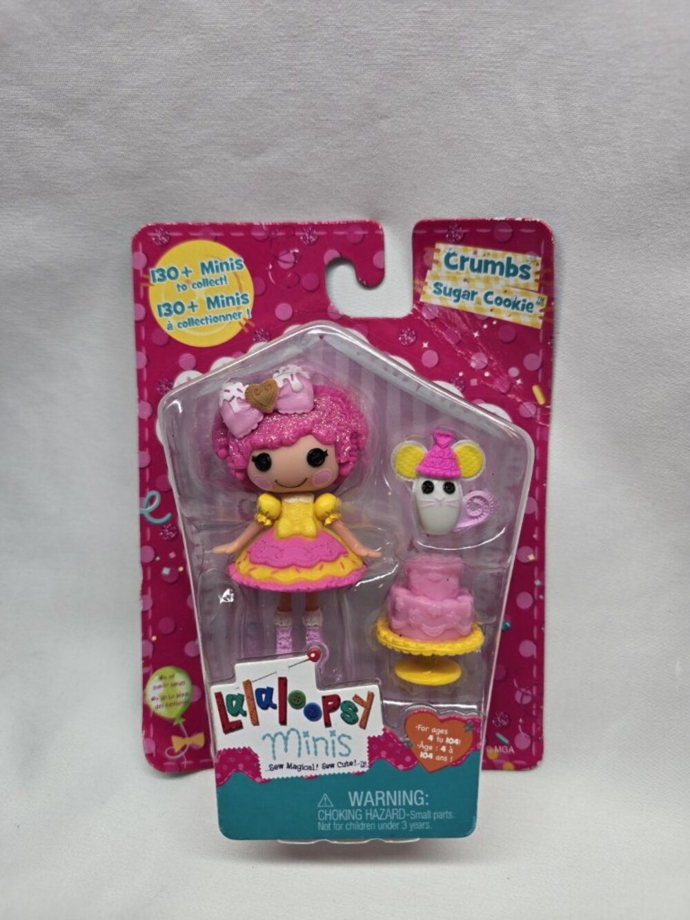 Lalaloopsy Mini THE PARTY SERIES Super Silly Party Crumbs Sugar Cookie NEW HTF
